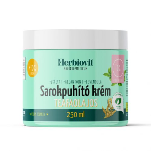 Herbiovit teafaolajos sarokpuhító krém 250 ml