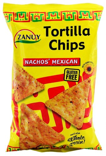 Zanuy pikáns tortilla chips gluténmentes 200 g