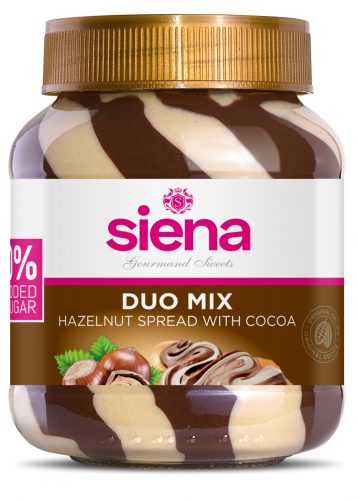 Siena duo mix kakaós mogyorós tejkrém édesítőszerrel 400 g