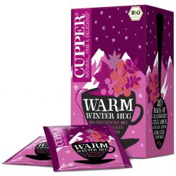   Cupper bio warm winter hug xmas limited edition téli bogyós gyümölcsös tea 40 g