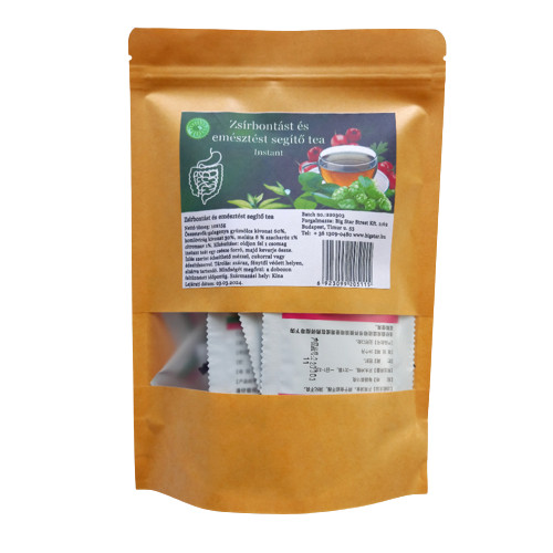 Sun Moon zsírbontást és emésztést segítő instant tea 10x15g 150 g