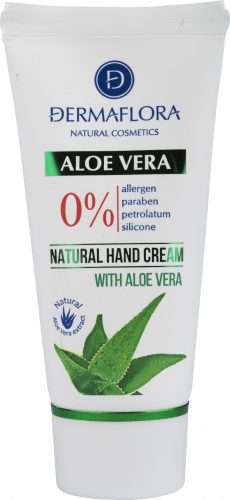 Dermaflora 0% kézkrém aloe vera 50 ml