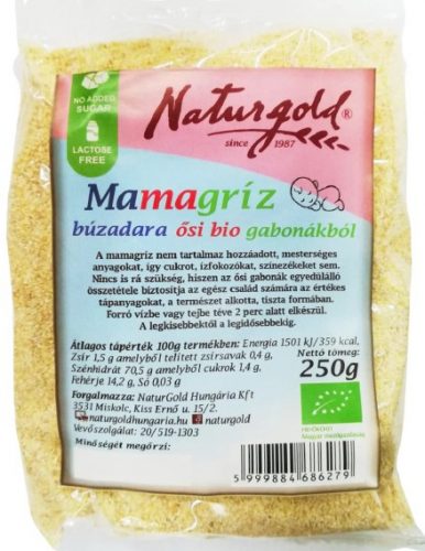 Naturgold bio mamagríz búzadara ősi gabonákból 250 g