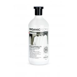   Organic People öko mosógél fehér ruhákhoz bio vízililiommal és japán rizzsel 1000 ml