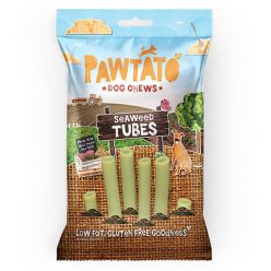 Pawtato Tubes vegán jutalomfalat tengeri alga 90 g