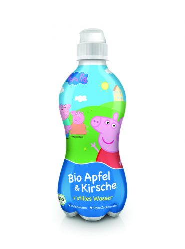 Health Kids 3 bio alma-cseresznye ital peppa malac 330 ml