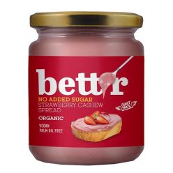   Bettr bio vegán epres kesudiókrém hozzáadott cukor nélkül 250 g