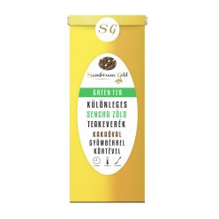   Sambirano Gold sencha zöld teakeverék kakaóval, körtével és gyömbérrel 50 g