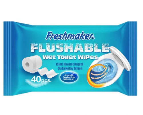 Freshmaker nedves toalett papír 40 db