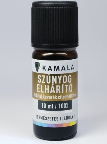 Kamala illóolaj 100% szúnyog elhárító keverék 10 ml