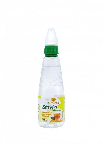 Lovediet stevia édesítőszer folyékony (természetes) 125 ml