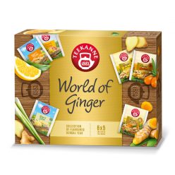 Teekanne world of ginger gyömbér teaválogatás 55 g