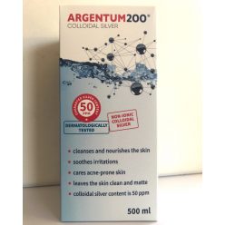 Argentum2000 ezüstkolloid 50ppm 500 ml