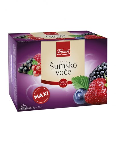 Franck tea erdei gyümölcs maxi 40x2,75g 110 g