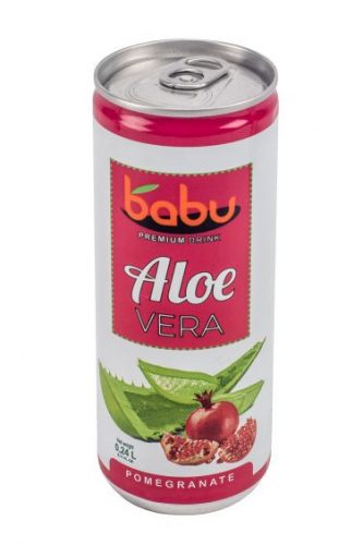 Babu aloe vera üdítőital gránátalma 240 ml