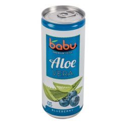 Babu aloe vera üdítőital kék áfonya 240 ml