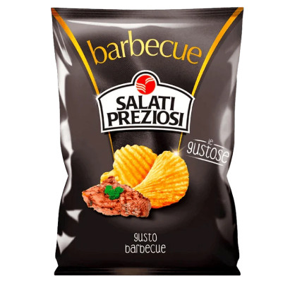 Salatipreziozi barbecue ízű chips gluténmentes 110 g