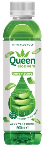 Queen aloe vera üdítőital klasszikus 500 ml