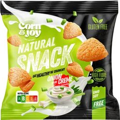 Corn Joy snack hagyma-tejföl gluténmentes 40 g