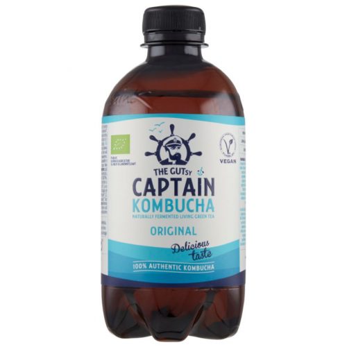 Captain bio kombucha élőflórás ital original 400 ml