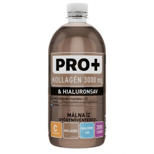 Powerfruit pro+ collagen és hialuronsav málna ízű üdítőital 750 ml