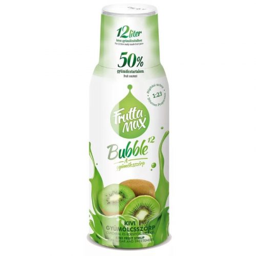 FruttaMax Bubble 12 kivi gyümölcsszörp 500 ml