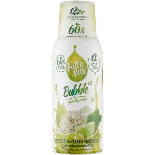 Fruttamax bubble bodza-lime-menta light 500 ml