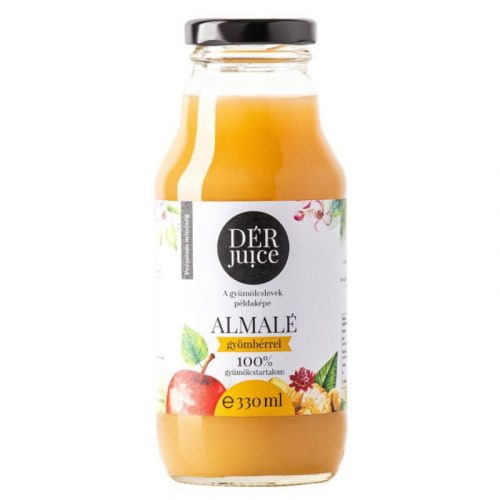 Dér juice almalé gyömbérrel 98-2% 330 ml