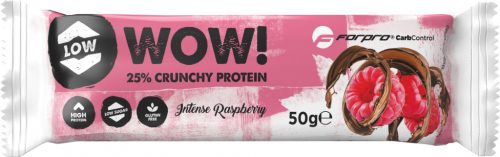 Forpro wow 25% crunchy protein szelet intense raspberry 50 g