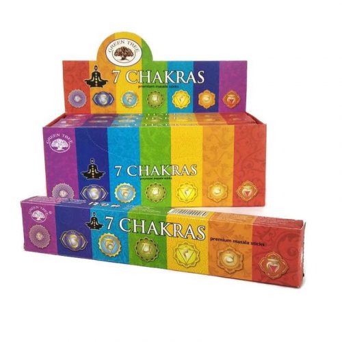 Green Tree füstölő pálcás 7 chakras 15 g