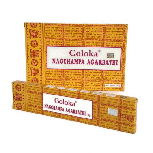 Goloka füstölő pálcás nagchampa agarbathi 15 g