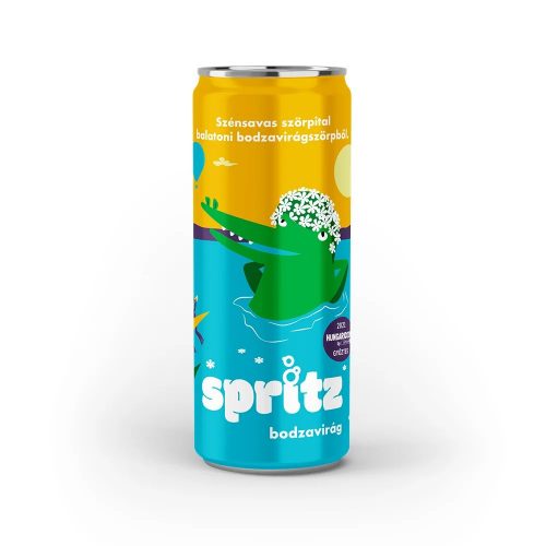 Spritz by spájz szörpital bodzavirág szénsavas 330 ml