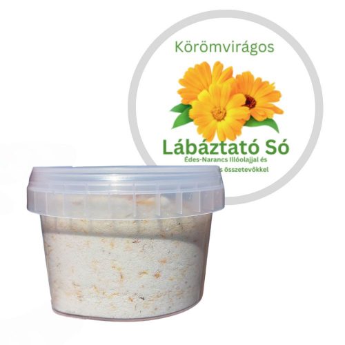 G&A natural products körömvirágos lábáztató só édesnarancs illóolajjal 140 g