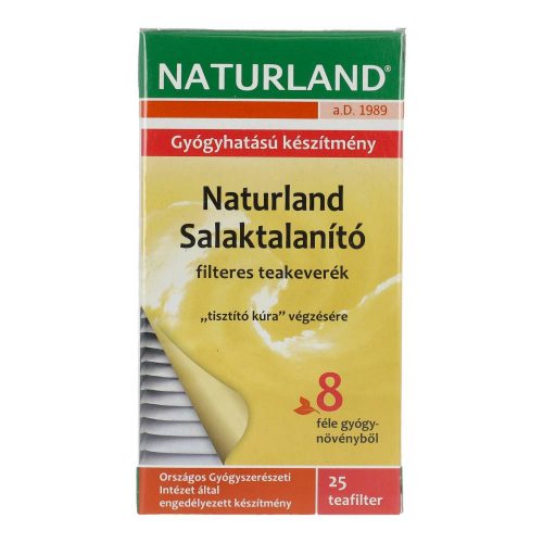 NATURLAND SALAKTALANÍTÓ TEA 25FILTER