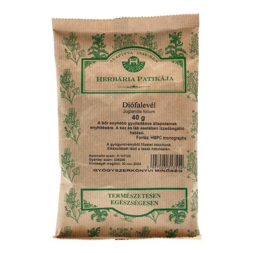 HERBÁRIA DIÓFALEVÉL TEA 40 G