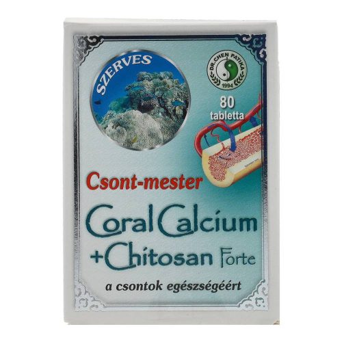 DR.CHEN CORAL CAL.+CHITOSAN TABL. 80 DB