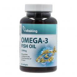 VITAKING OMEGA-3 HALOLAJ 1200MG GÉLKAPSZ