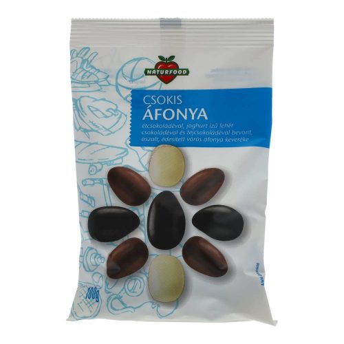 NATURFOOD CSOKIS ÁFONYA 100G