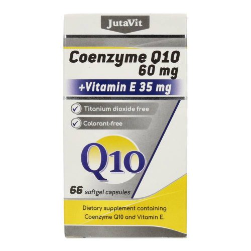 JUTAVIT KOENZIM Q10+E-VITAMIN KAPSZULA