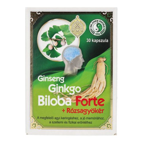 DR.CHEN GINSENG GINKGO+RÓZSAGYÖK. KAPSZ.