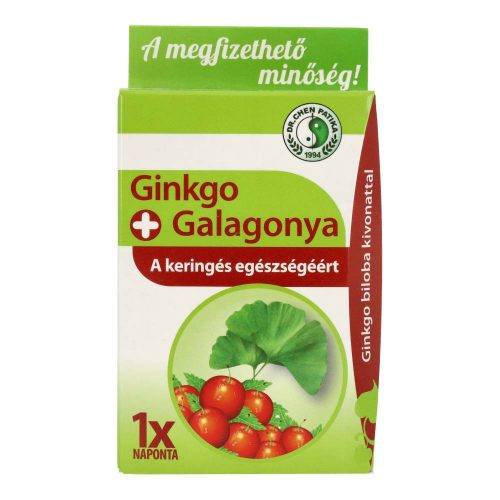 DR.CHEN GINKGO+GALAGONYA KAPSZULA 30DB