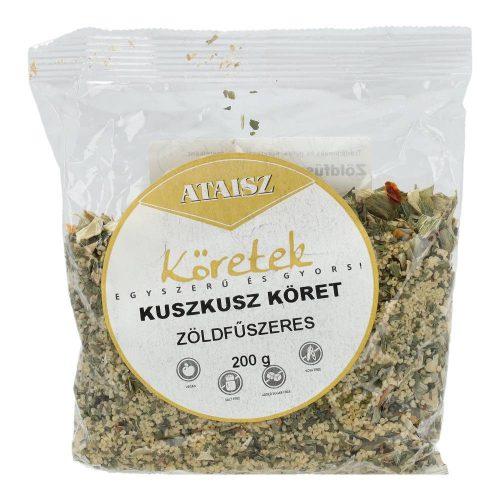 ATAISZ KUSZKUSZ KÖRET ZÖLDFŰSZERES