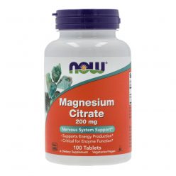 NOW MAGNESIUM CITRATE TABLETTA