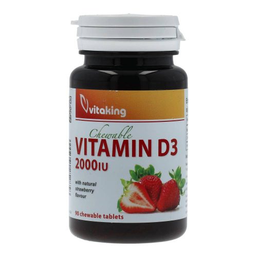 VITAKING D3-VITAMIN EPRES RÁGÓTABLETTA