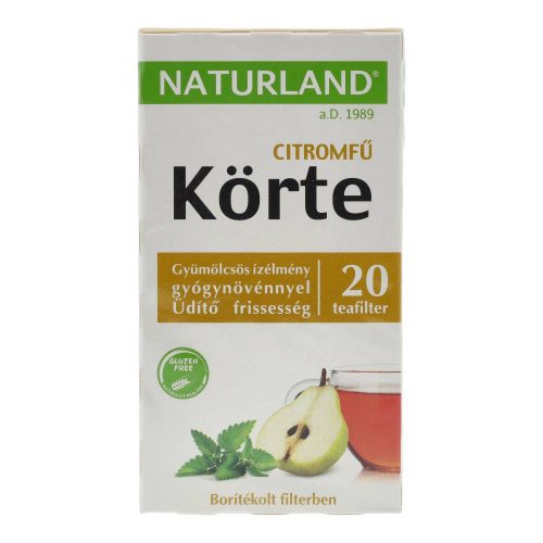 NATURLAND GYÜMÖLCSTEA KÖRTE-CITROMFŰ