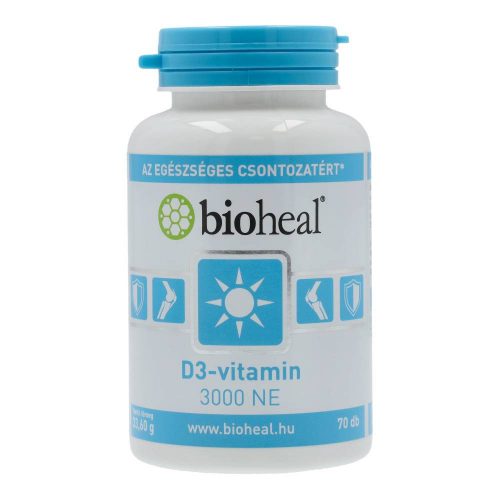 BIOHEAL D3-VITAMIN 3000NE LÁGYKAPSZULA