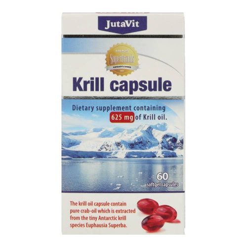 JUTAVIT KRILL OLAJ 625MG KAPSZULA