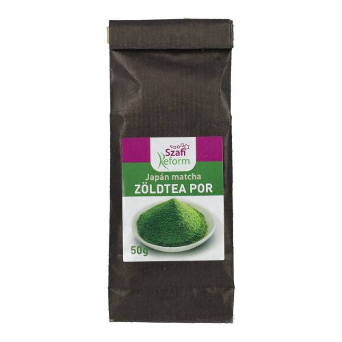 SZAFI R.JAPÁN MATCHA ZÖLDTEAPOR 50G