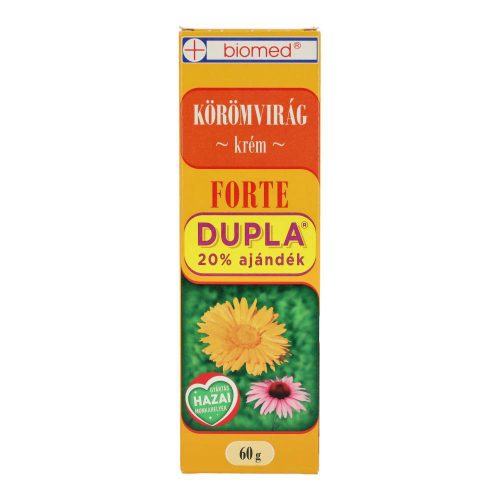 BIOMED KÖRÖMVIRÁG KRÉM FORTE DUPLA 2X60G