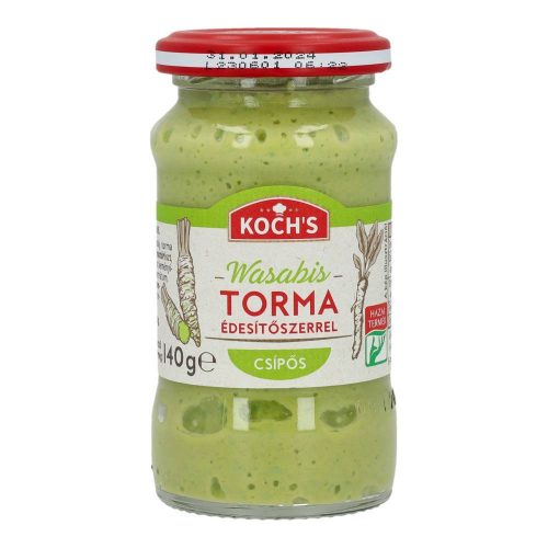 KOCHS WASABIS TORMA ÉDESÍTŐSZERREL 140G